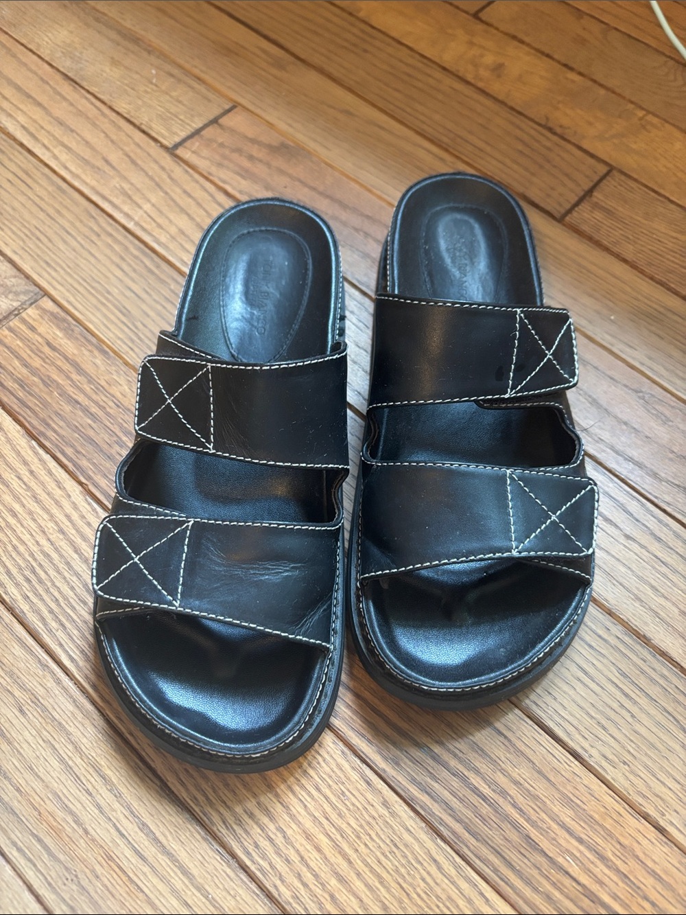 Tony Bianco Women's Leather Slide Sandals